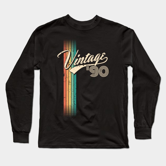 30th birthday gifts 1990 gift 30 years old Long Sleeve T-Shirt by CheesyB